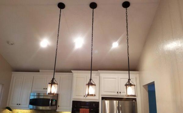 Pendant Lighting installed By Gerecke Electrical