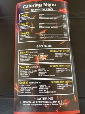 Catering Menu 4 of 4 (August 2024)