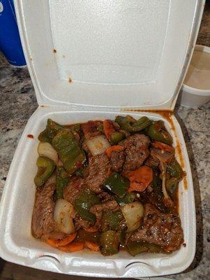 Mongolian beef