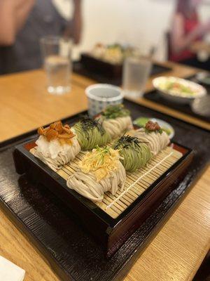 Soba sampler