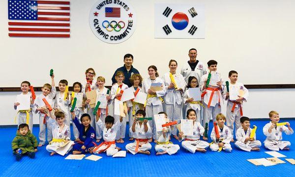 2019 December Belt Test (Juniors)