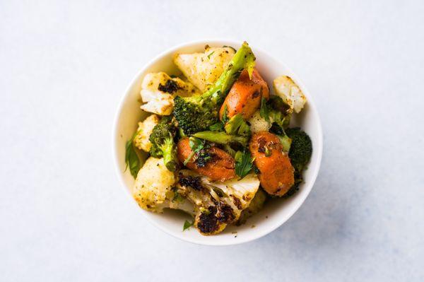 Side Roasted Vegetable Brocoli, cauliflower, carrots