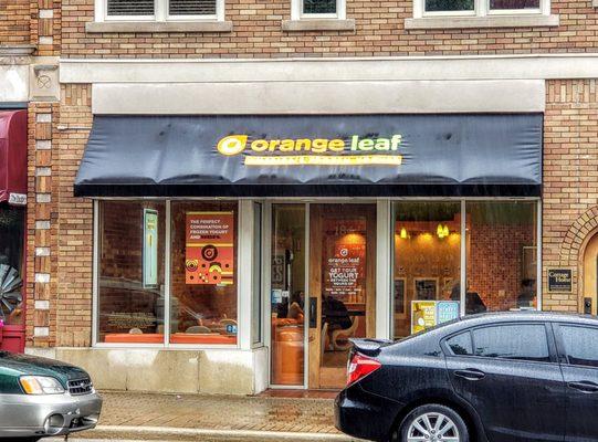 Storefront for Orange Leaf