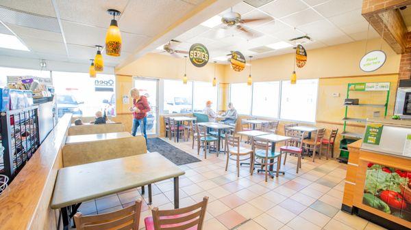 Subway Interior Dining