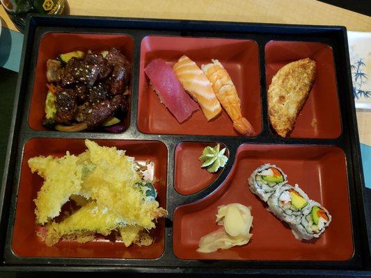 Steak bento