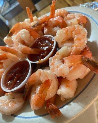 Shrimp from seafood department