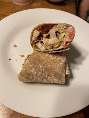 Chicken bacon wrap