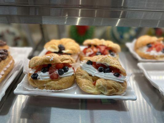 Cream puffs at the bakery