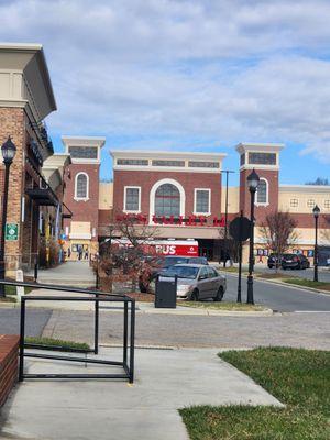 Front of theatre