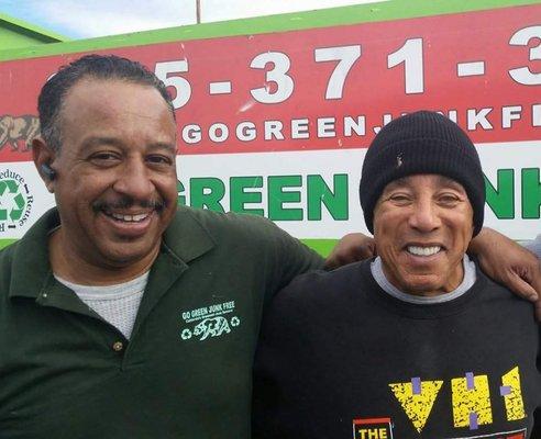 We even service celebrities. The famous Smokey Robinson..