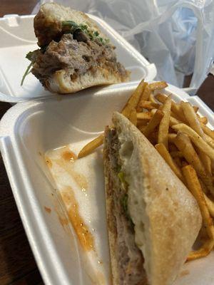 Twisted Roots Chicken Sandwich & Fries