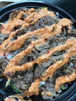 Beef Shawarma Rice Bowl