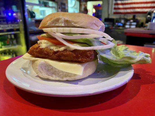 Fried Haddock Sandwich