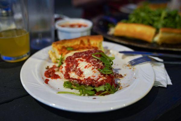 Prosciutto and Arugula Slice