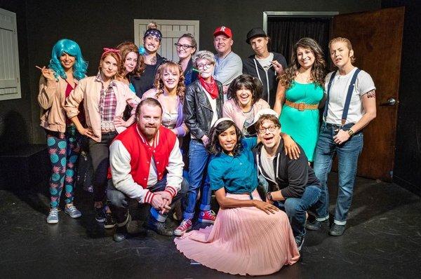 Cast of "Vape the Musical". Sketchworks' award-winning parody of 'Grease'