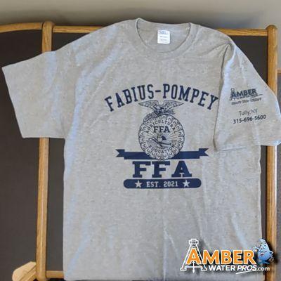 Amber Water Pros is a proud supporter of the Fabius-Pompey Future Farmers of America.