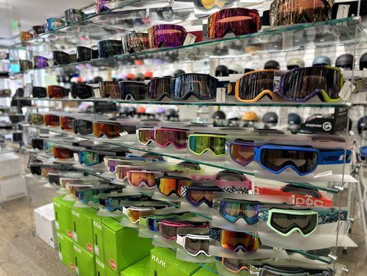 goggles galore