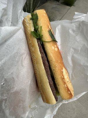 1/2 Banh Mi Bo Xa (lemongrass beef)