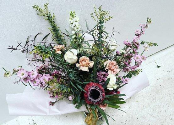 Hand- tied bouquets