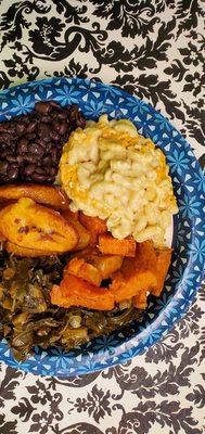 Sunday buffet plate of food