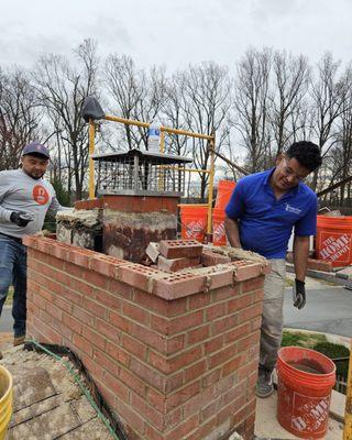 Chimney rebuilds