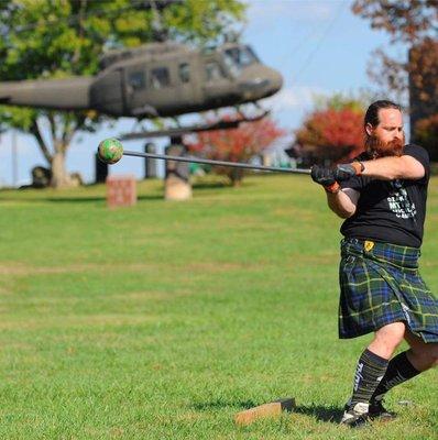 Annual Highlander Games in October is one of many events held at Post 639. Car and bike shows and a VW Bug event and many others!!!