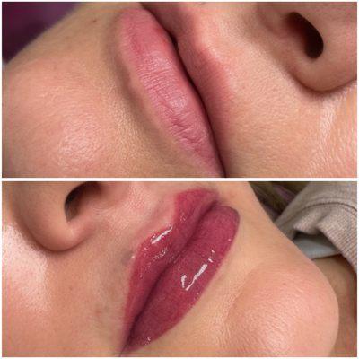 Permanent Lip Blush