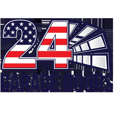 24 Garage Doors Logo