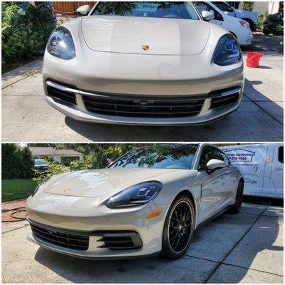 2020 Porsche  complete detail service coated with  ceramic seal,  1 year protection.