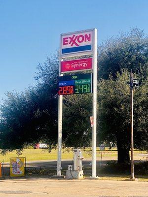 Exxon gas.