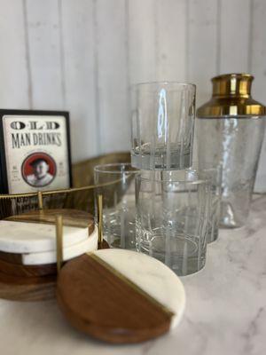 Handmade barware, unique & beautiful