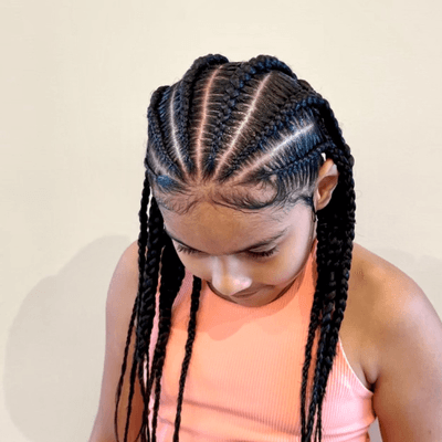 We also offer protective braids in a variety of fun styles!