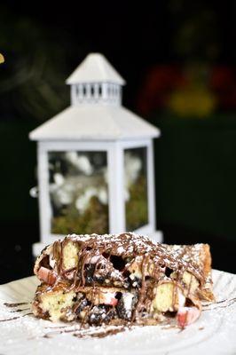 Oreo cake, Strawberry and Nutella