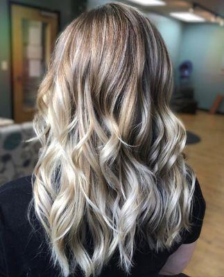 Lived-in Blonde Balayage