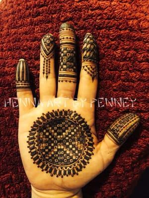 Palm henna