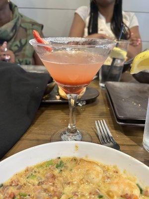 Strawberry Lemon Martini