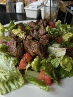 Steak salad