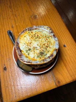 Germán onion soup