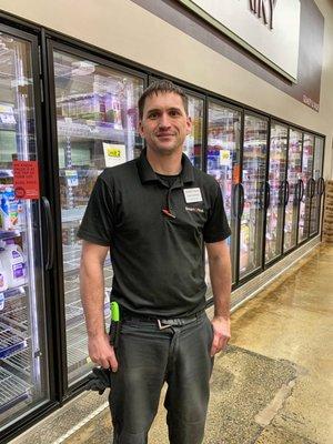 Christopher the store manager has nothing but praises from his whole team. The respect that his crew has for him is unprecedented.