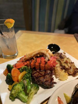 Steak and Lobster