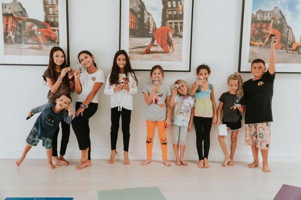 Kid's Yoga & Art Classes!