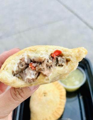 The "Philly" empanadas, packed with flavor!