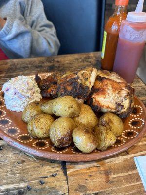 HALF CHAR BROILED CHICKEN