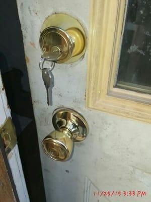 lock changes and installs