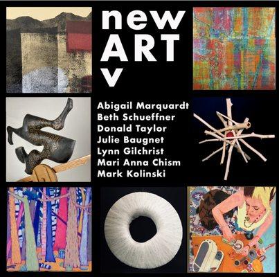 Upcoming exhibition for January 2025 featuring 7 artists from North East Wisconsin