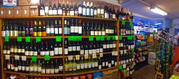 Pano of the Wine Section