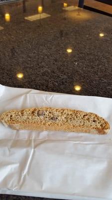 Almond biscotti.