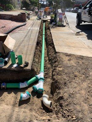 Main Sewer replacement in South San Francisco. Call us!