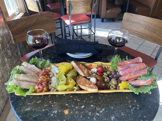 Appetizer plate.