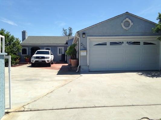 Here we added two bedroom and two bathrooms on the back of the house,we replace the existing siding and windows.